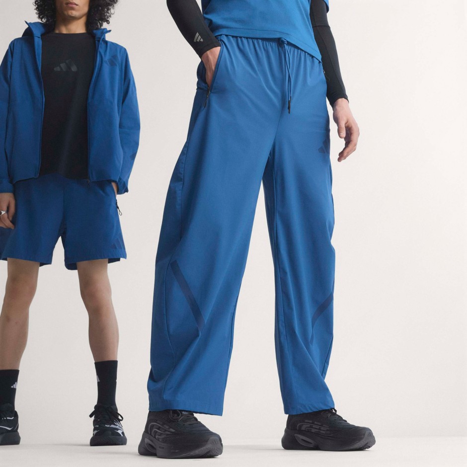Men's Trousers Blue - adidas Sportswear Z.N.E. Woven