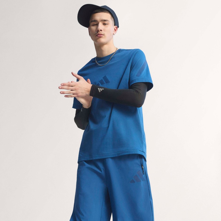 Men's Trousers Blue - adidas Sportswear Z.N.E. Woven