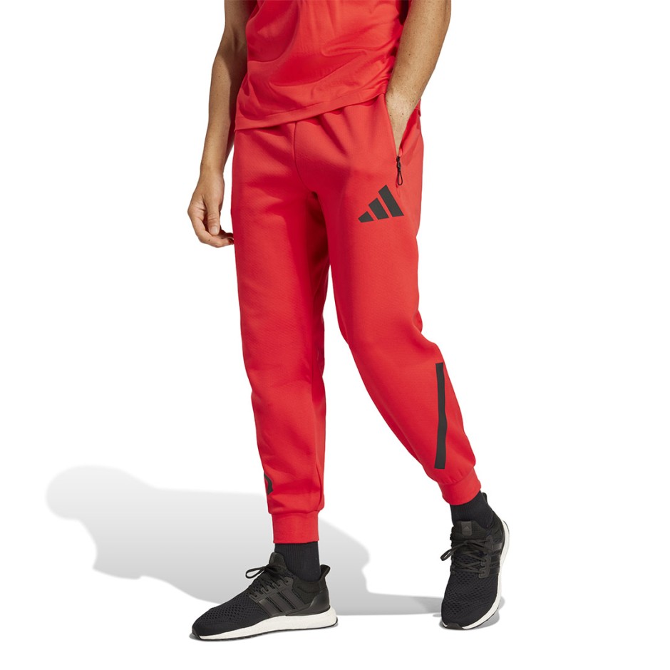Ανδρικό Παντελόνι Φόρμα Κόκκινο - adidas Sportswear Z.N.E.