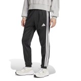 Ανδρικό Παντελόνι Φόρμα Μαύρο - adidas Sportswear 3-Stripes Essentials Tricot Regular Tapered Εικόνα 