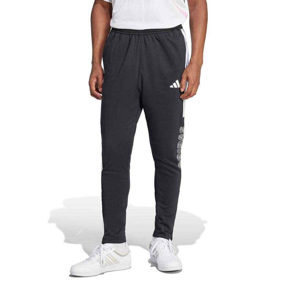Ανδρικό Παντελόνι Φόρμα Μαύρο - adidas Sportswear House Of Tiro Fleece