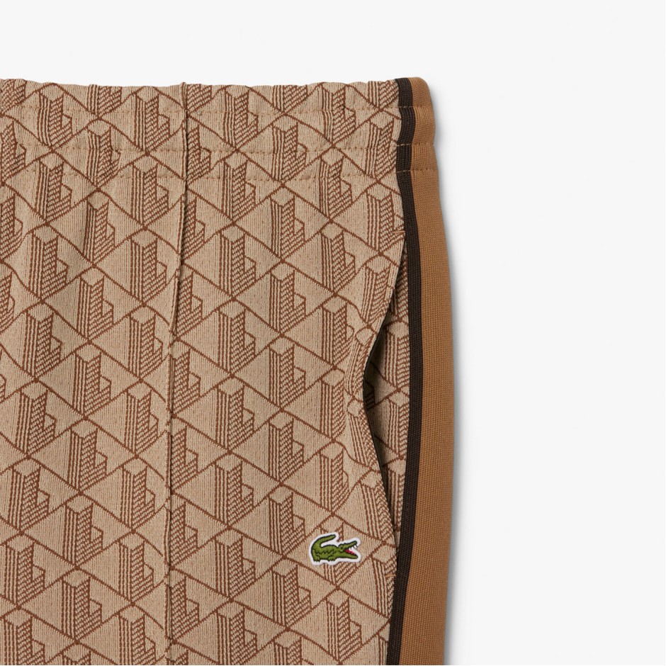LACOSTE TRACK TROUSERS CORE COLLECTION MONOGRAM XH14406IR Beige