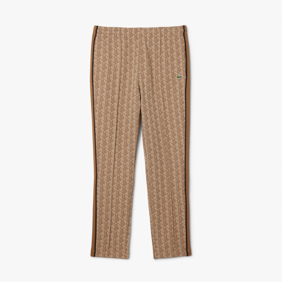 LACOSTE TRACK TROUSERS CORE COLLECTION MONOGRAM XH14406IR Beige