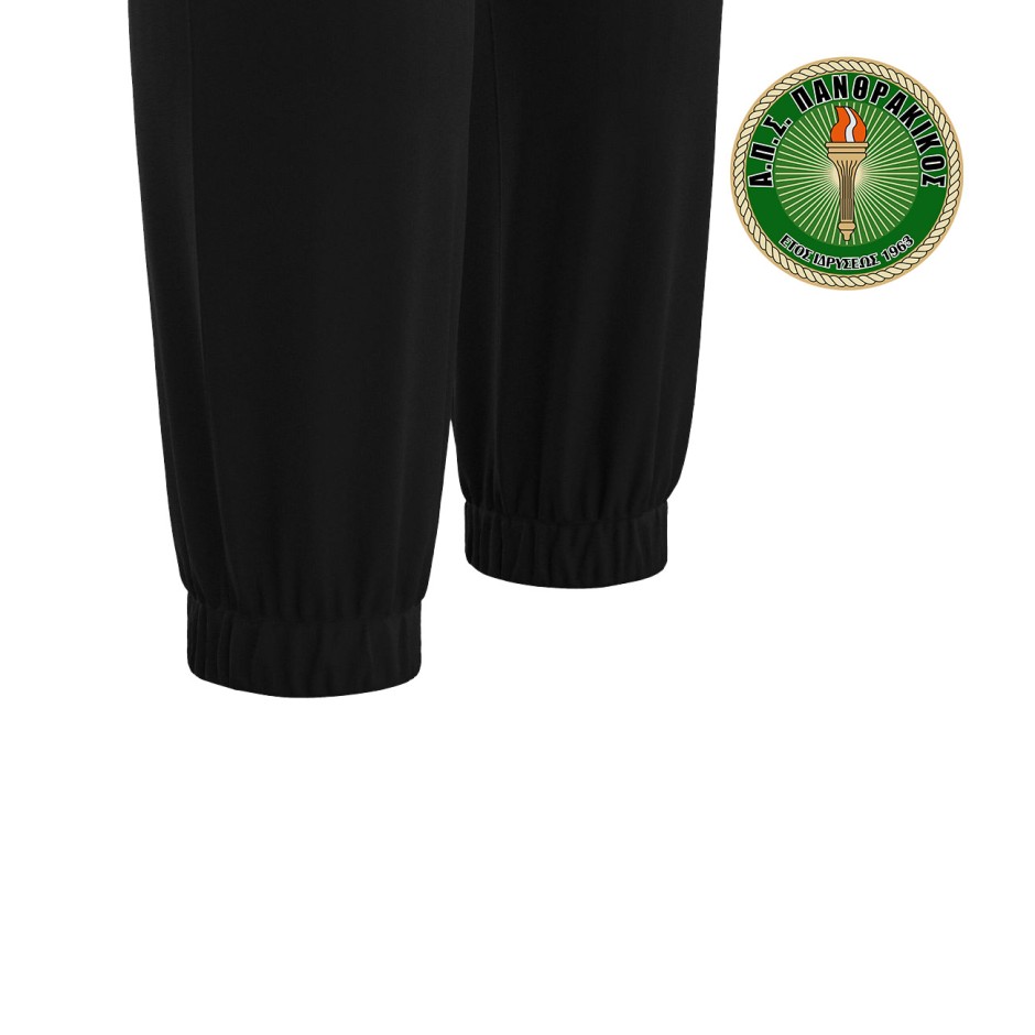 MACRON PANTHRAKIKOS FC NECKAR TRAINING PANTS SR 5253-09 Black