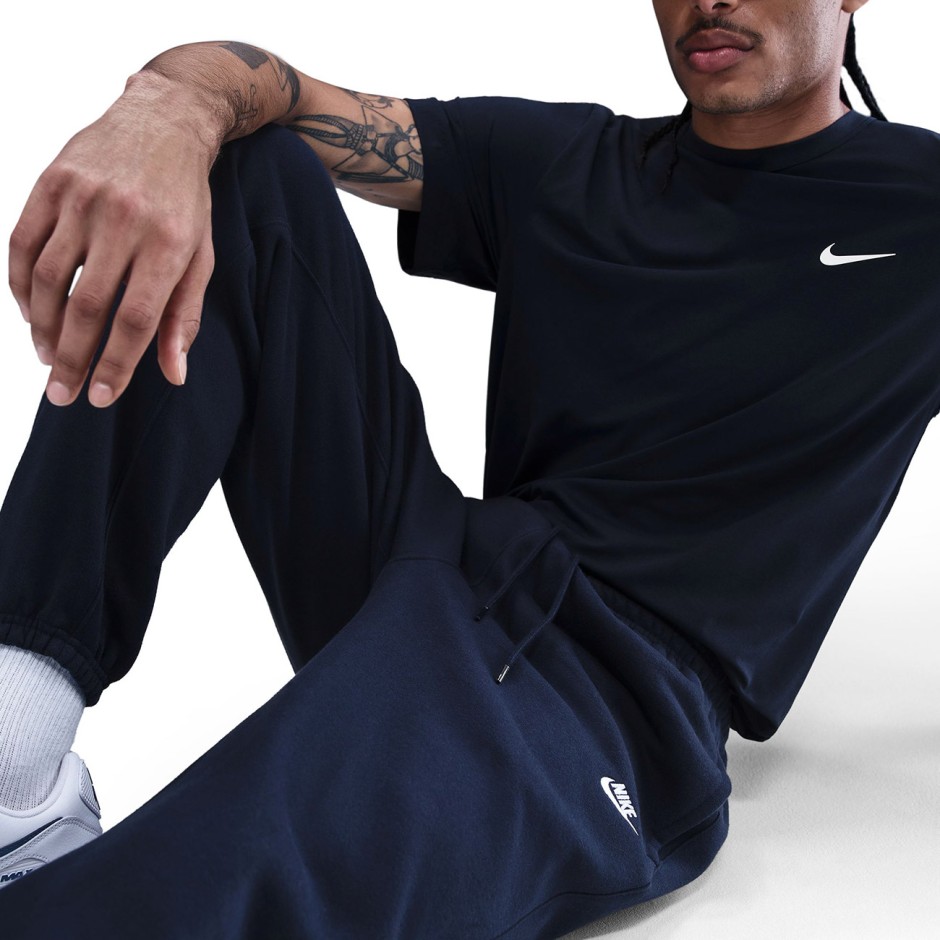 Ανδρικό Παντελόνι Φόρμα Μπλε - Nike Club