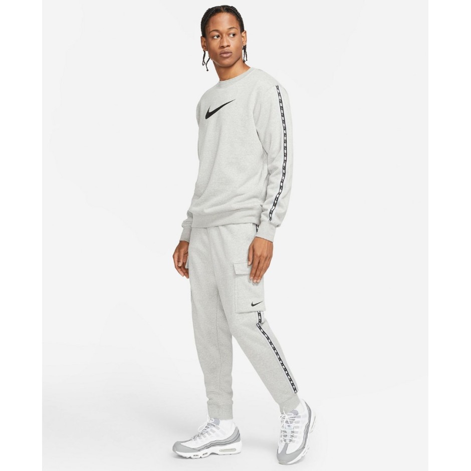 NIKE SPORTSWEAR MEN'S FLEECE CARGO PANTS DM4680-063 Grey