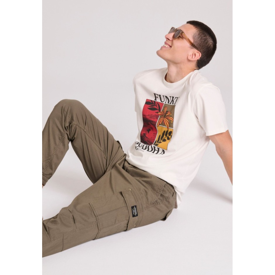 FUNKY BUDDHA FBM009-034-02-KHAKI Κhaki