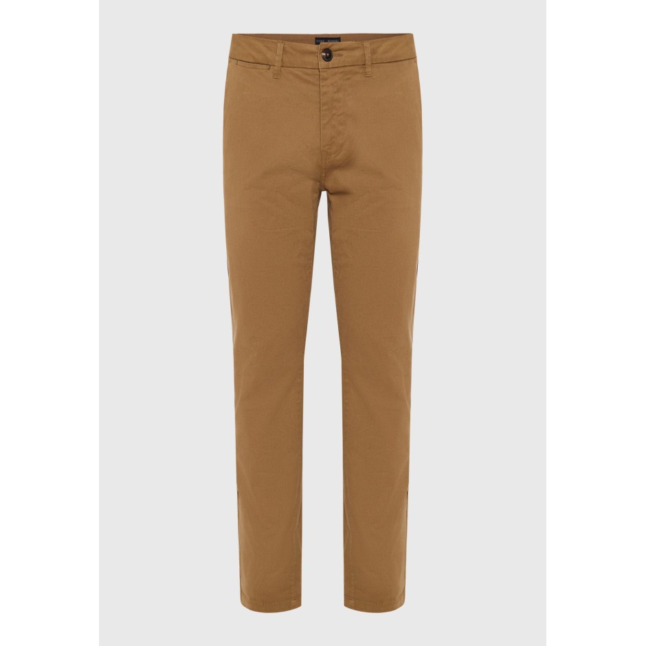 Ανδρικό Παντελόνι Chino Μπεζ - Funky Buddha The Essentials