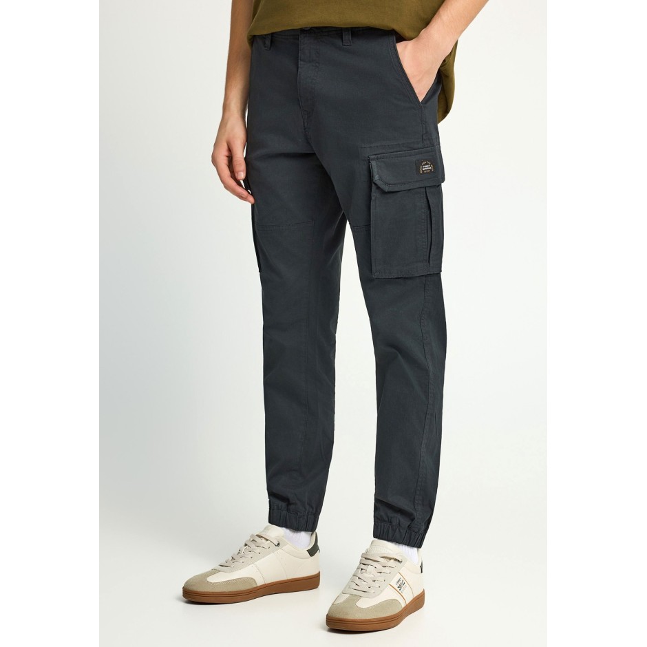 Men's Cargo Pants Black - Funky Buddha