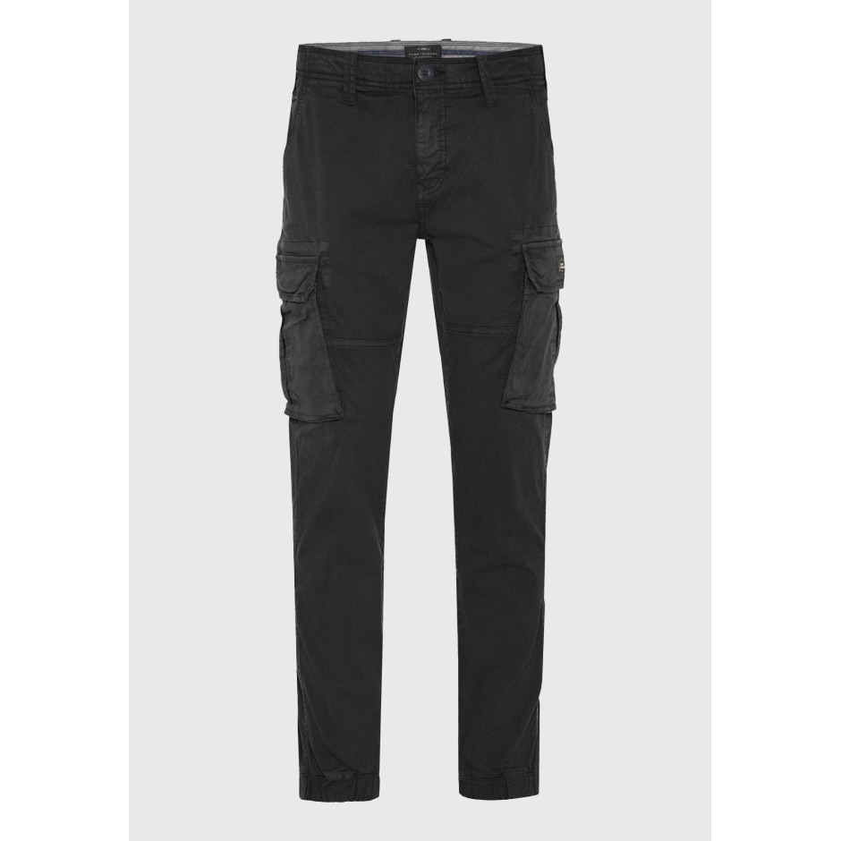 Men's Cargo Pants Black - Funky Buddha