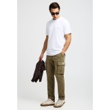 FUNKY BUDDHA  FBM013-002-02-DUSTY KHAKI Khaki Image 3