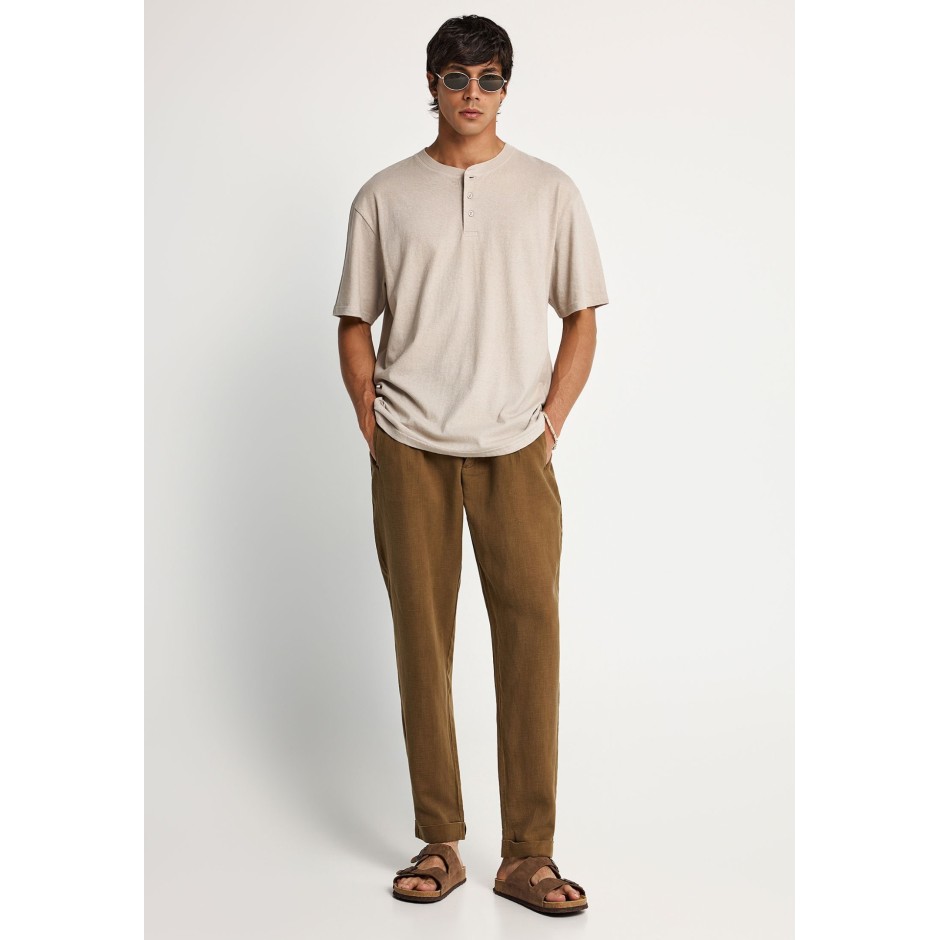 FUNKY BUDDHA  FBM013-007-02-WOOD Brown