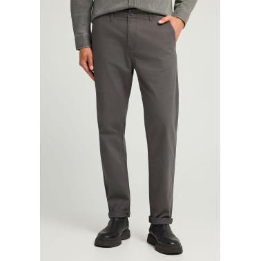 Ανδρικό Παντελόνι Chino Γκρι - Funky Buddha The Essentials