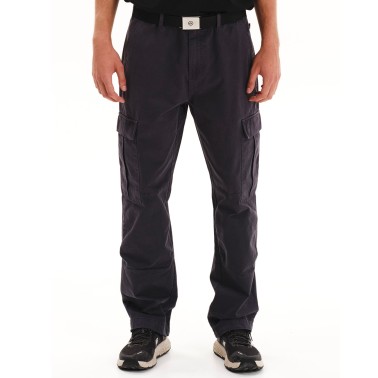 Ανδρικό Παντελόνι Cargo Γκρι - EMERSON Relaxed