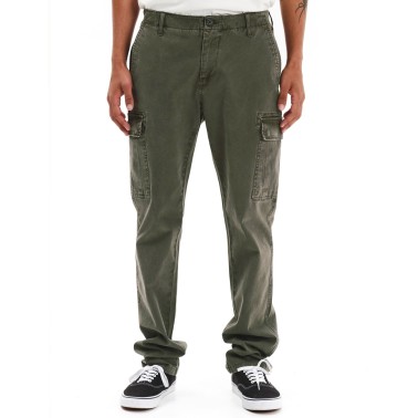 Ανδρικό Παντελόνι Cargo Λαδί - EMERSON Classic