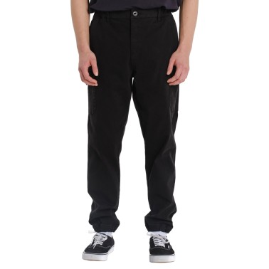 Ανδρικό Παντελόνι Cargo Μαύρο - EMERSON