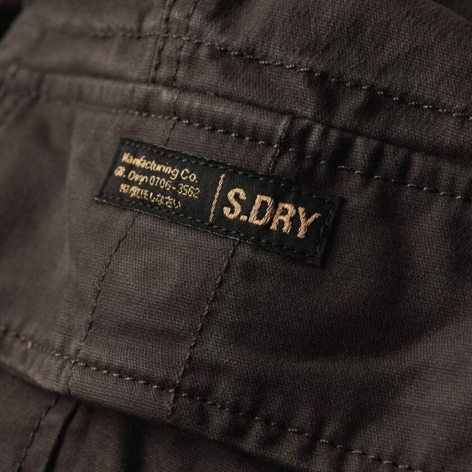 Ανδρικό Παντελόνι Cargo Μαύρο - Superdry Ovin Core