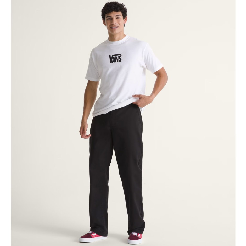 VANS AUTHENTIC CHINO STRAIGHT PANT VN000TCXBLK-BLK Black