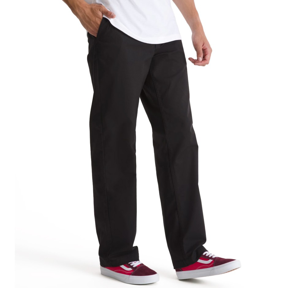 VANS AUTHENTIC CHINO STRAIGHT PANT VN000TCXBLK-BLK Black