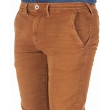 PEPE JEANS JAMES WASHED EFFECT TROUSERS PM210943YB22-142 Μουσταρδί Εικόνα 1