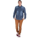 PEPE JEANS JAMES WASHED EFFECT TROUSERS PM210943YB22-142 Μουσταρδί Εικόνα 3