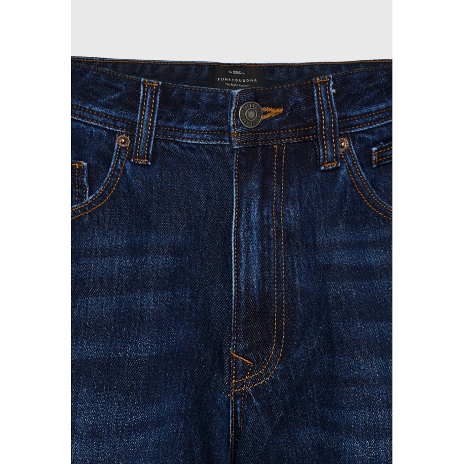 FUNKY BUDDHA  FBM014-087-02-DK BLUE Μπλε