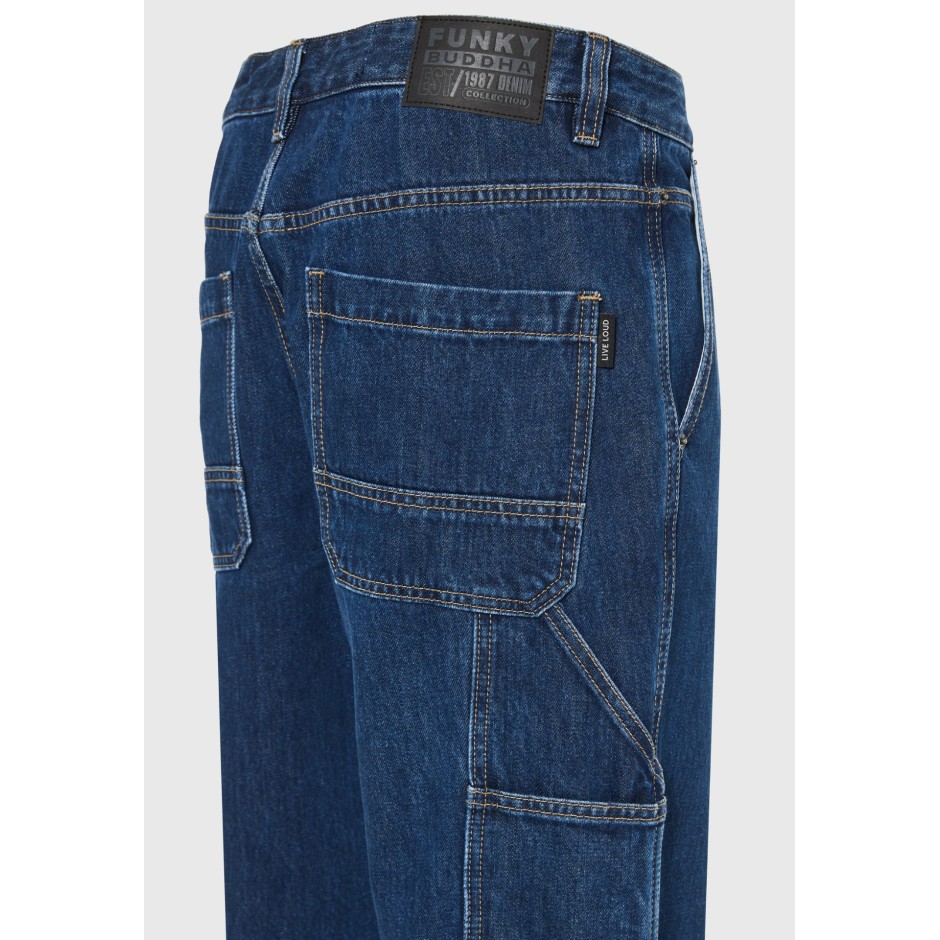FUNKY BUDDHA  FBM014-089-02-DK BLUE Μπλε