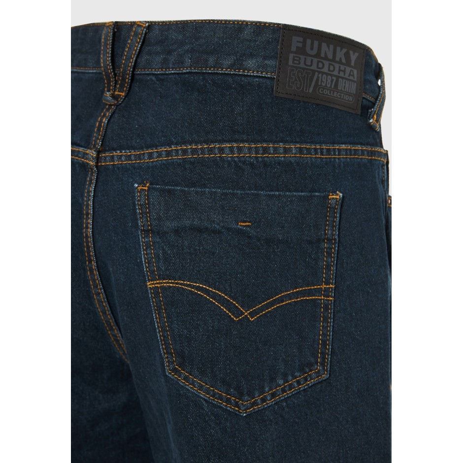 FUNKY BUDDHA  FBM014-091-02-DK BLUE Μπλε