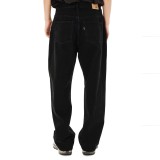 EMERSON MEN'S BAGGY DENIM PANTS 262.EM44.117-BLACK Μαύρο Εικόνα 0