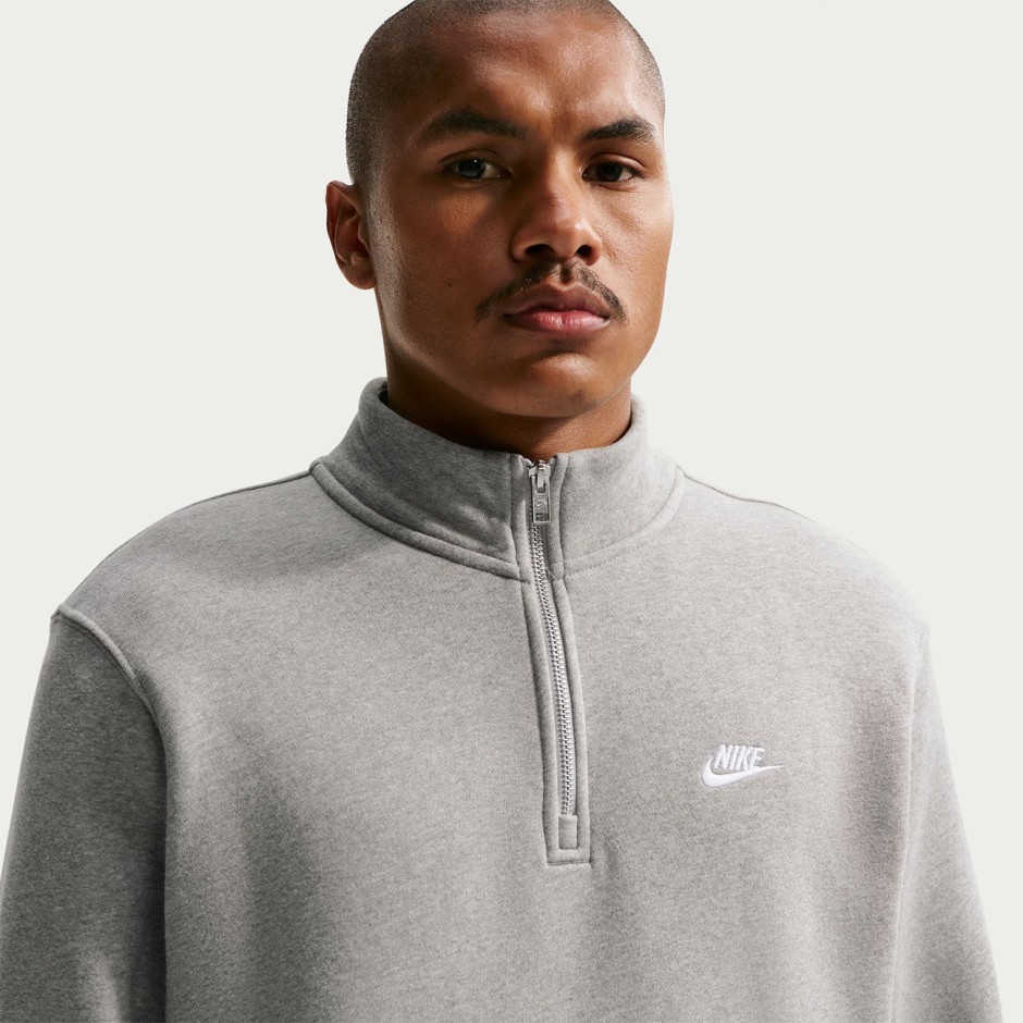 Men's Sweatshirt Grey - Nike Sportswear Club