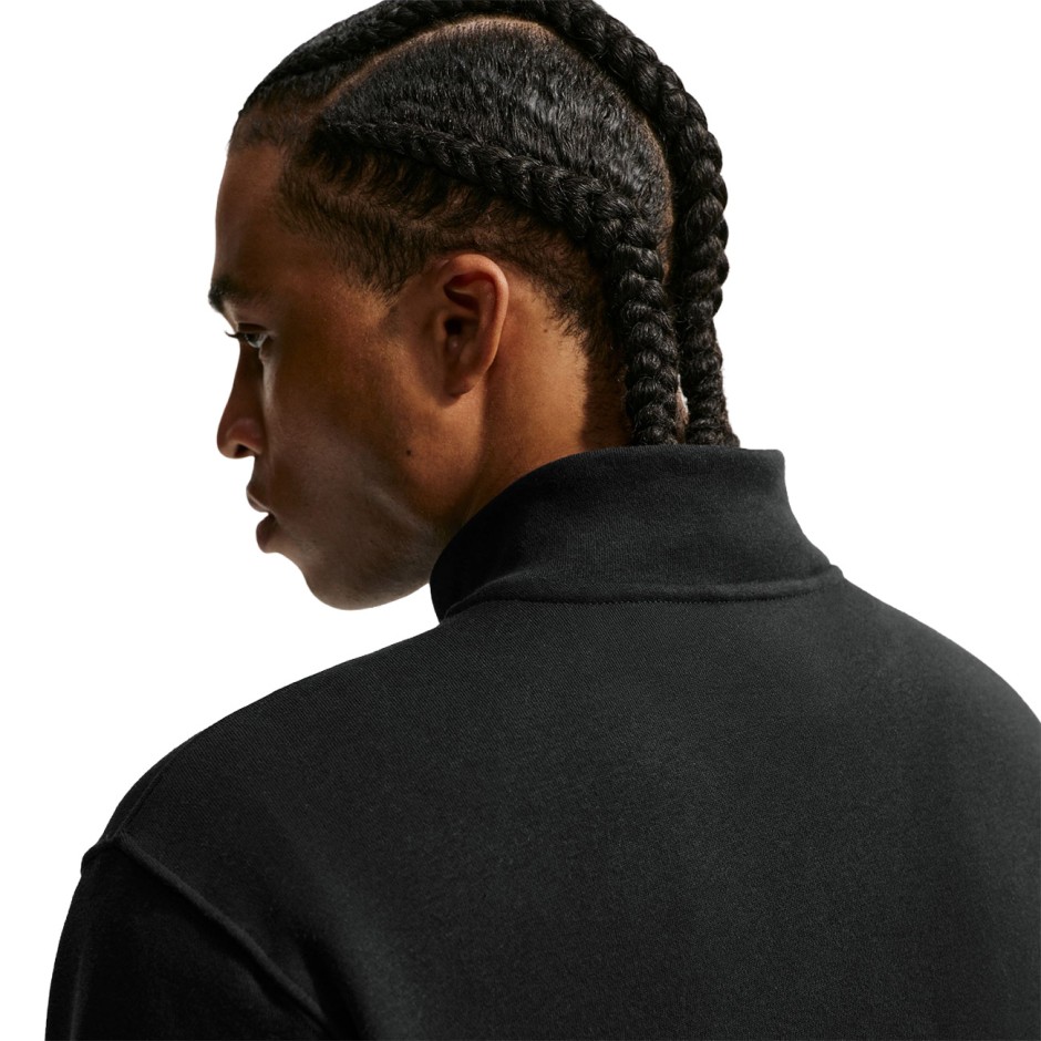Ανδρική Μακρυμάνικη Μπλούζα Μαύρη - Nike Sportswear Club
