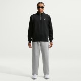 Ανδρική Μακρυμάνικη Μπλούζα Μαύρη - Nike Sportswear Club Εικόνα 4