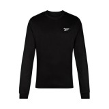 Reebok ID SMALL LOGO LONG SLEEVE T-SHIRT 100240835 Black Image 
