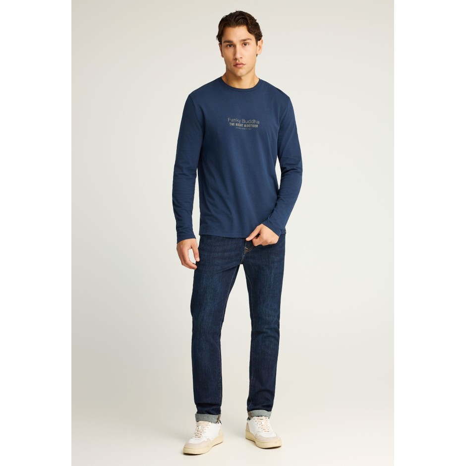FUNKY BUDDHA FBM012-003-07-NAVY Μπλέ