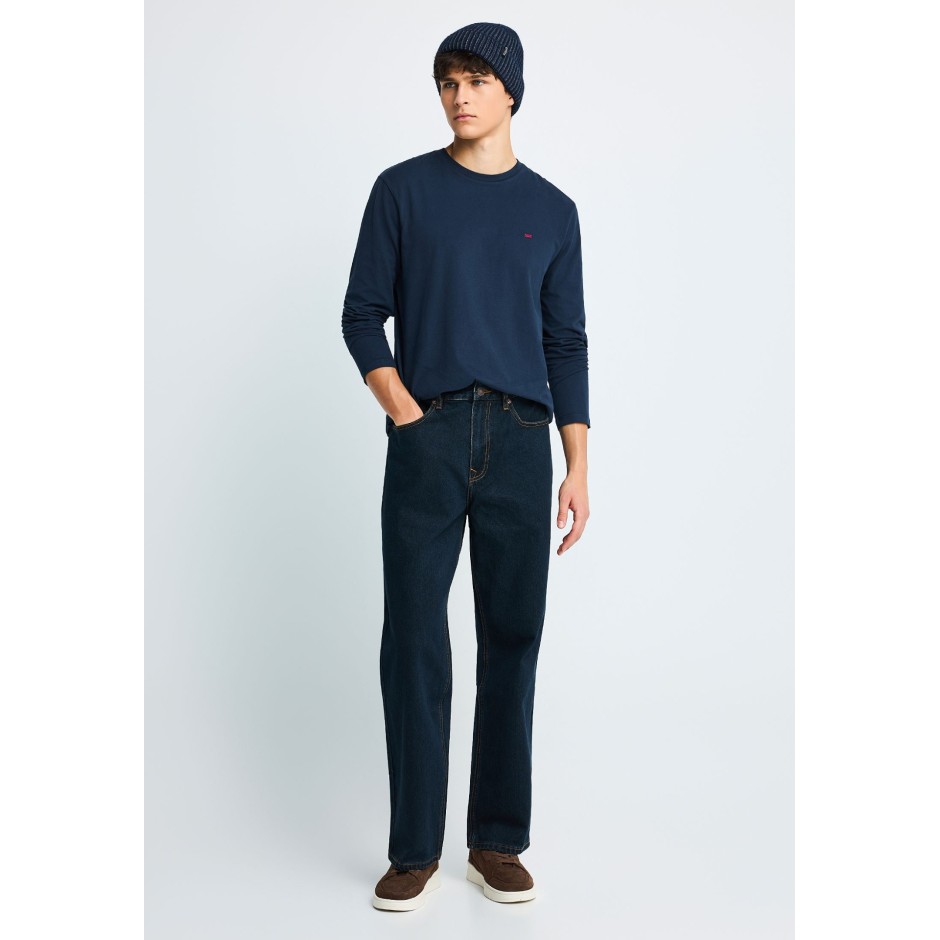 FUNKY BUDDHA  FBM014-001-07-NAVY Μπλε