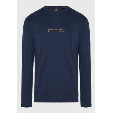 FUNKY BUDDHA  FBM014-005-07-NAVY Μπλε