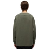 Ανδρική Μακρυμάνικη Μπλούζα Χακί - Napapijri S-Box Logo Εικόνα 0