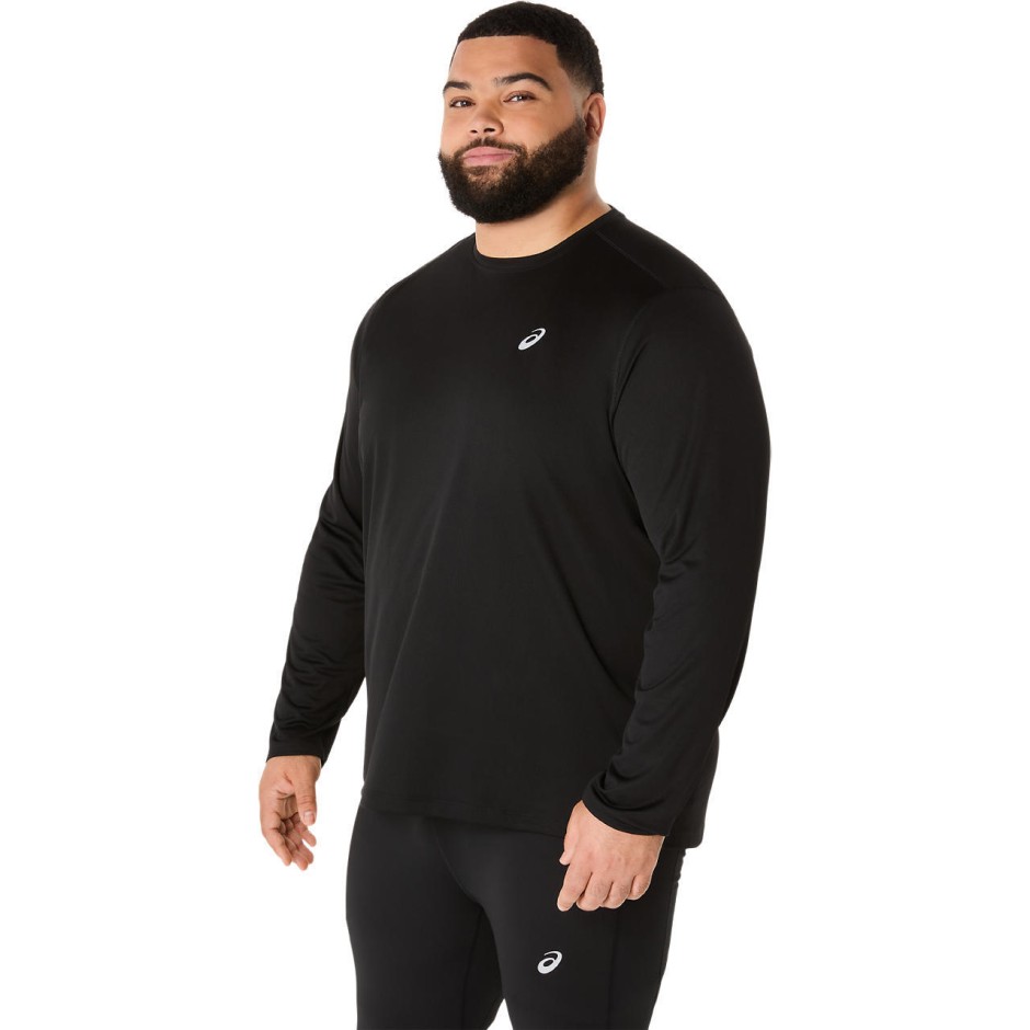 ASICS CORE LS TOP 2011D219-001 Μαύρο