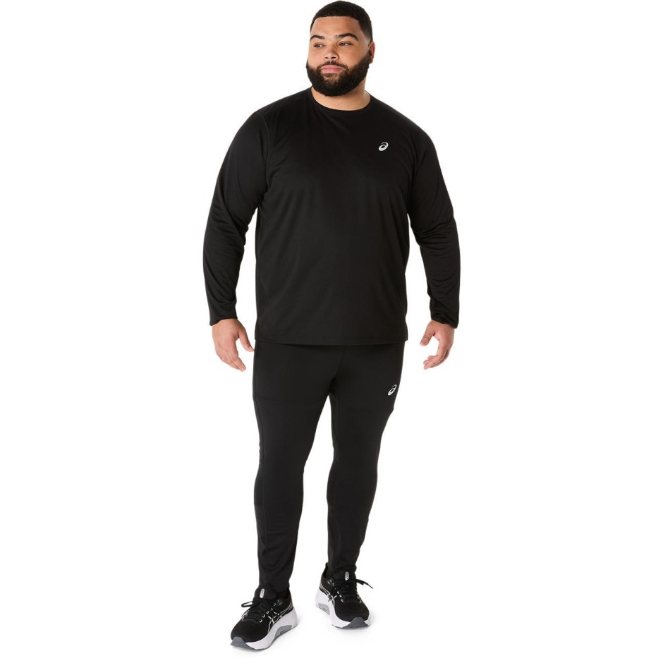 ASICS CORE LS TOP 2011D219-001 Μαύρο