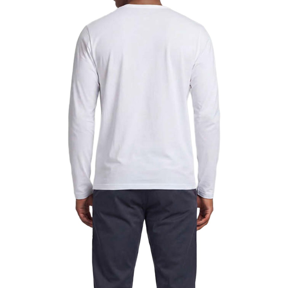 JJ REBEL JREBFELIX LS TEE 12298212-WHITE White