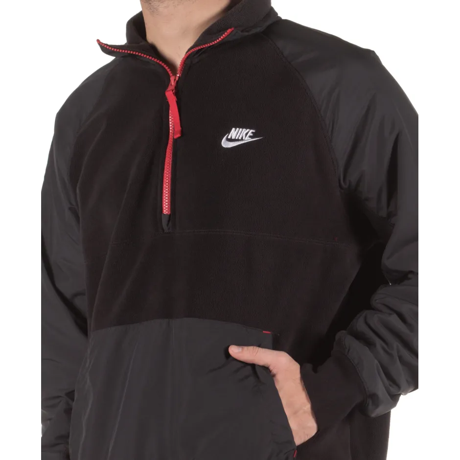 NIKE SPORTSWEAR MEN'S 1/2-ZIP TOP BV3596-010 Black - Zakcret.gr