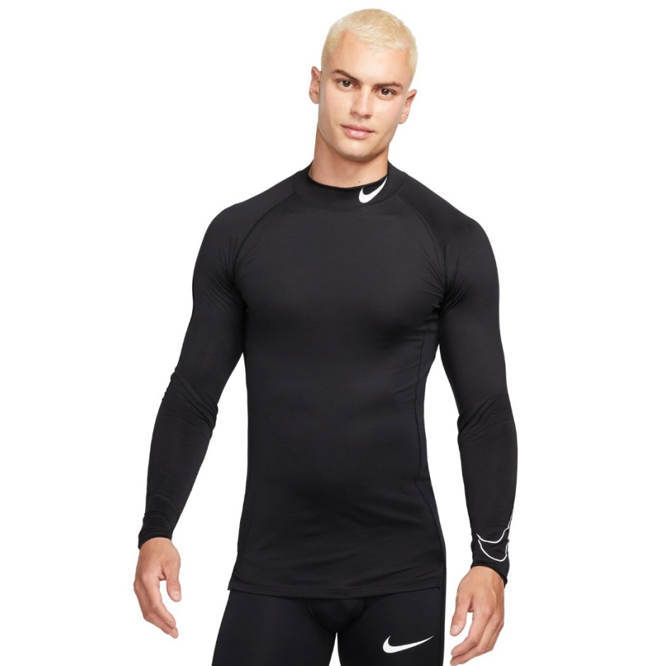NIKE M NP DF TIGHT LS MOCK DD1986-010 Black