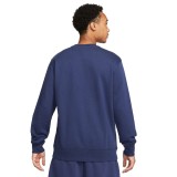 NIKE M NK CLUB+ FT CREW LBR FB7684-410 Blue Image 0