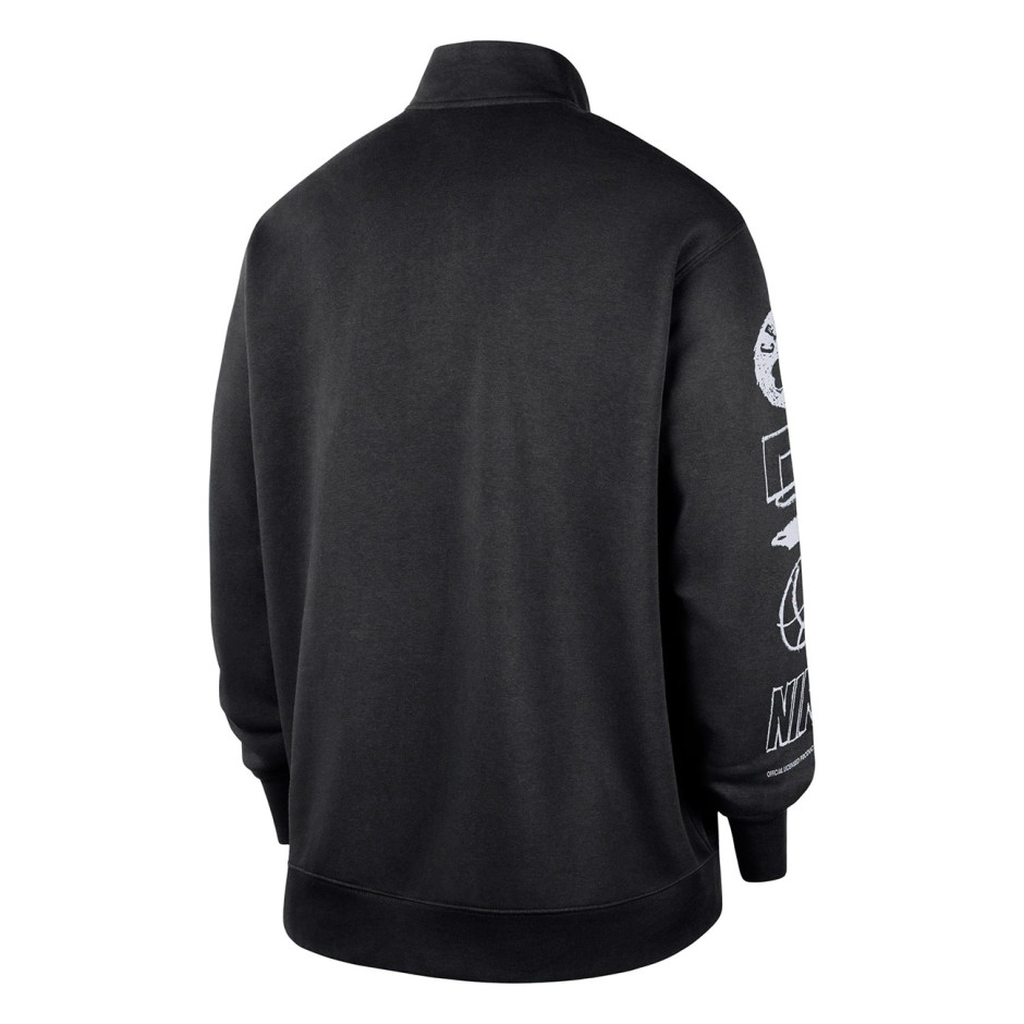 Ανδρική Μακρυμάνικη Μπλούζα NBA Μαύρη - Nike Boston Celtics Courtside Club