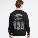 Ανδρική Μακρυμάνικη Μπλούζα Μαύρη - Nike Sportswear Club Εικόνα 0