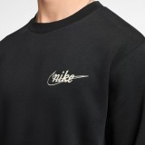 Ανδρική Μακρυμάνικη Μπλούζα Μαύρη - Nike Sportswear Club Εικόνα 1