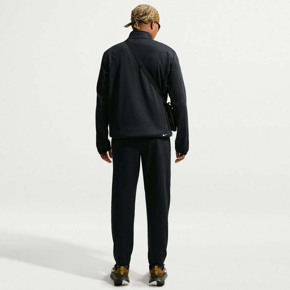 Men's Hiking Long-Sleeve Top Black - Nike ACG Wolf Grid
