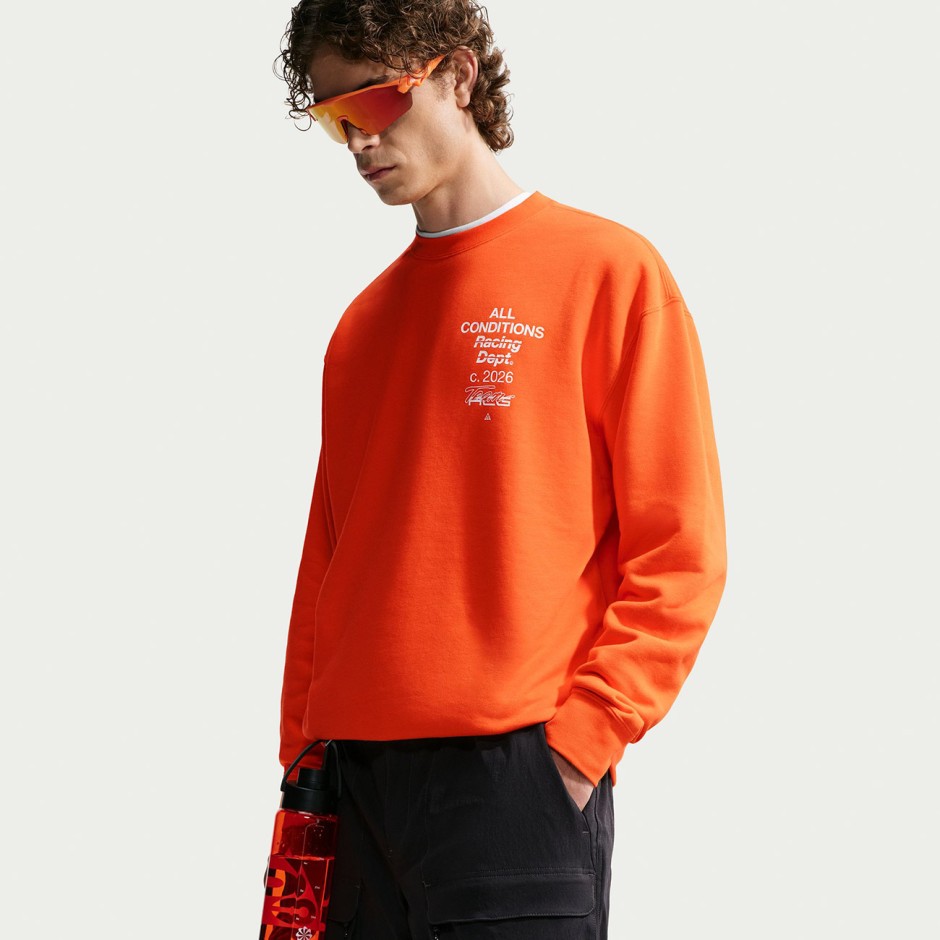 NIKE AGG TUFF FLEECE IU8162-819 Orange