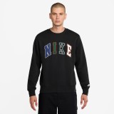 NIKE M NK CLUB BB CREW LETTERS FZ0879-010 Black Image 