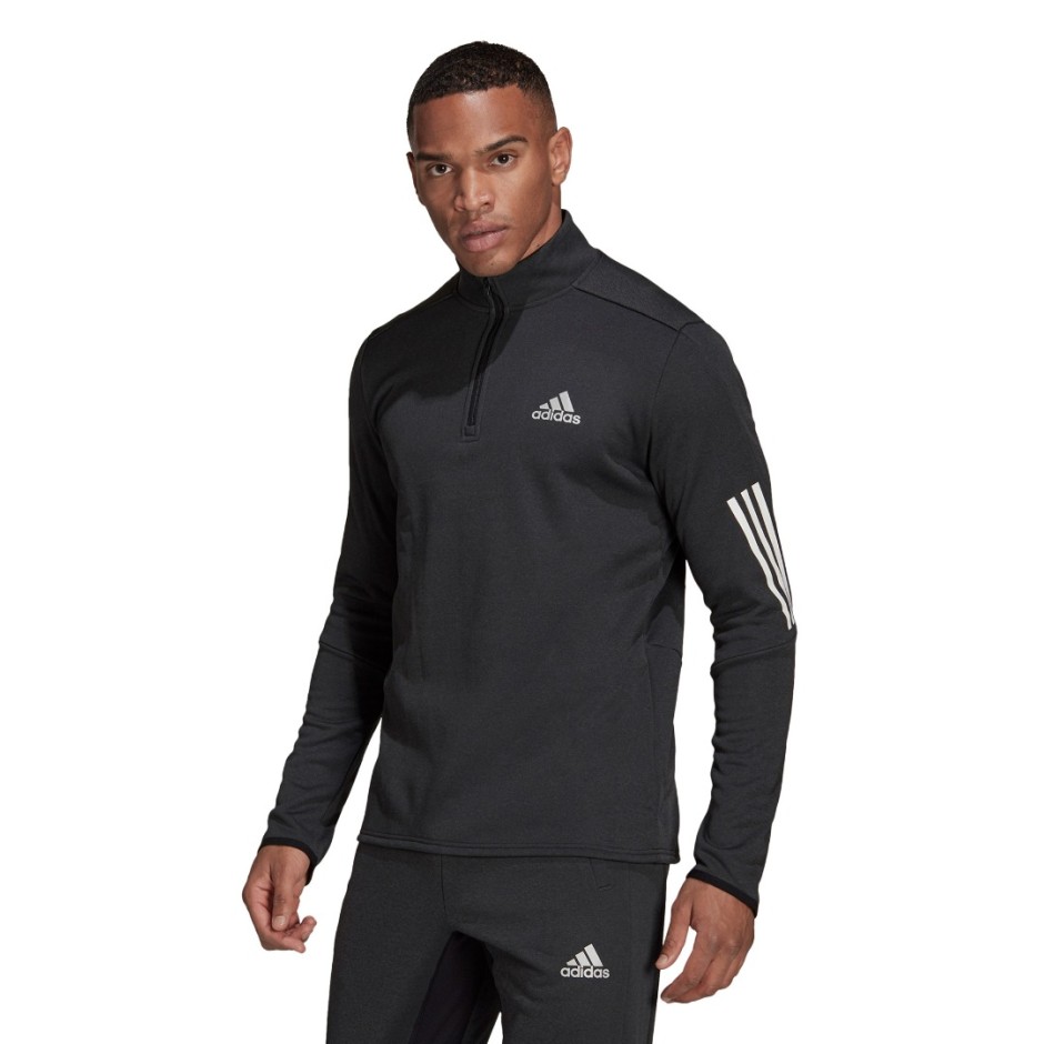 adidas Performance 1/4-ZIP M HC3064 Black